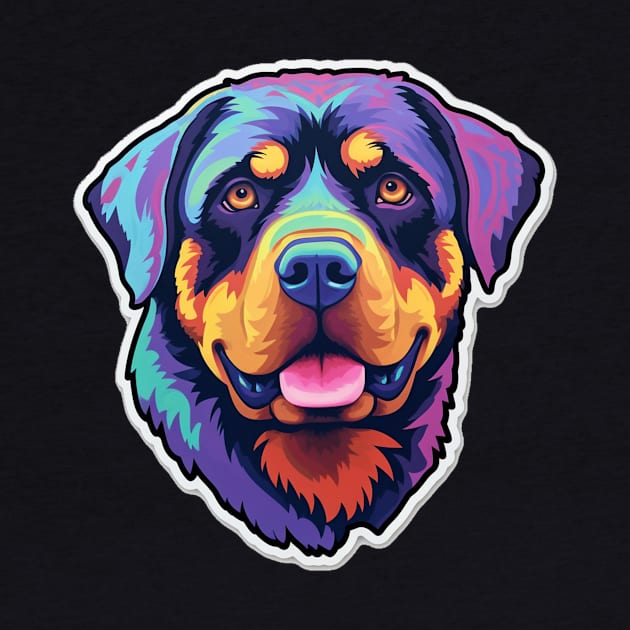 Robust Rottweiler - Canine Companion Design by InTrendSick